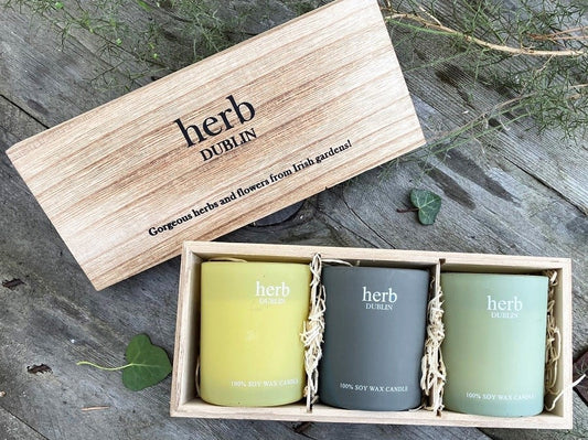 Herb Dublin Trio Candle Box Set