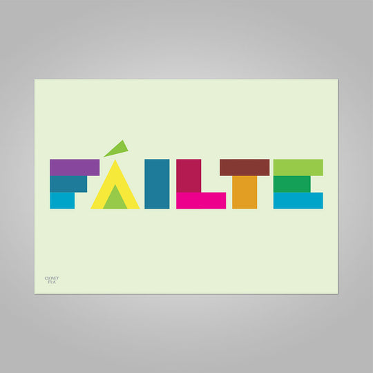 Geometric Type - Fáilte (Welcome)