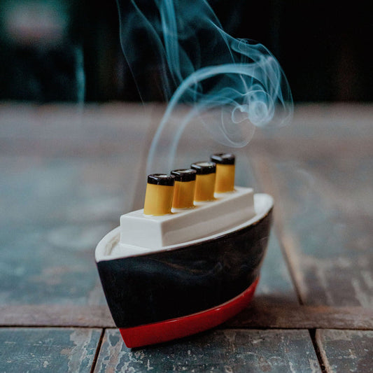 Tiny Titanic Incense Burner