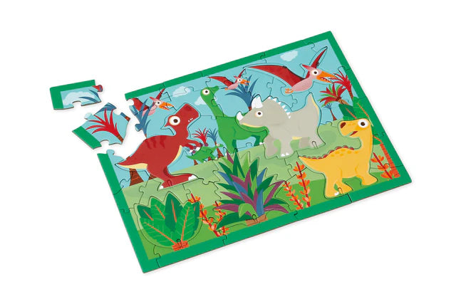 Scratch Play Puzzle (30pcs) 3D DINOSAUR