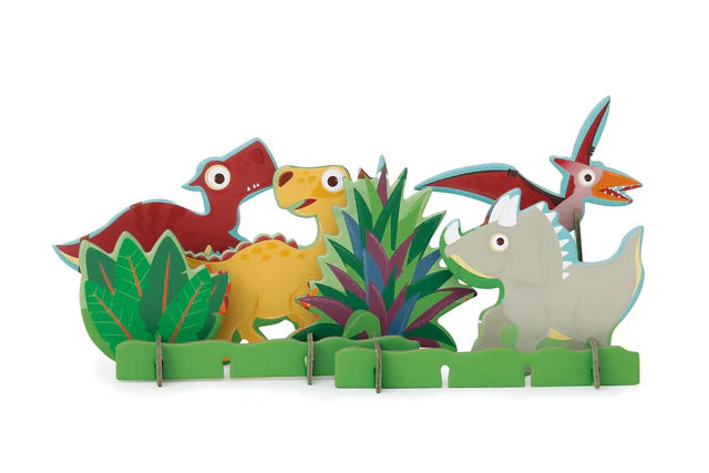 Scratch Play Puzzle (30pcs) 3D DINOSAUR