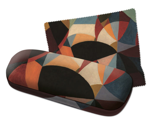 Glasses case incl. glasses cloth: Card Players, Pierre-Louis Flouquet