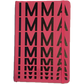 IMMA Hardback Notebook (Pink, with Black Text)