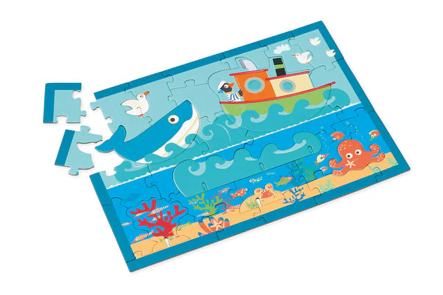 Scratch Play Puzzle (30pcs) 3D OCEAN