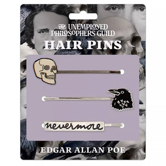 Edgar Allan Poe Hair Pins