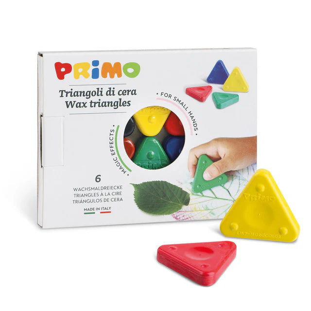 Primo Wax Triangles - Box of 6