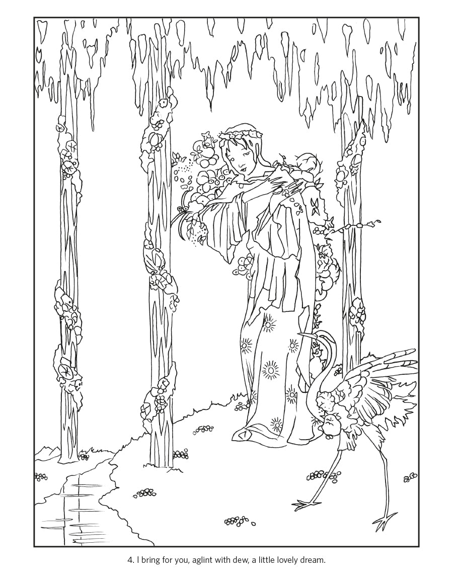 Harry Clarke Colouring Book