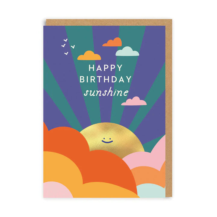 Happy Birthday Sunshine Greeting Card – IMMA Shop