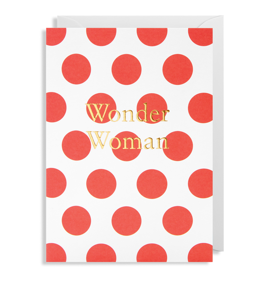 Wonder Woman Greeting Card